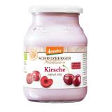 Jogurt Kirsche im Glas