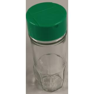 Gewürzstreuer aus Glas grün
