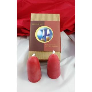 Kerze Adventskerzen 100x50 rot 4 Stk