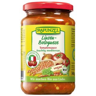 Tomatensauce Linsen-Bolognese, vegan