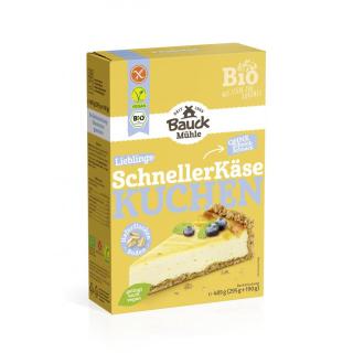 Backmischung schneller Käsekuchen glutenfrei