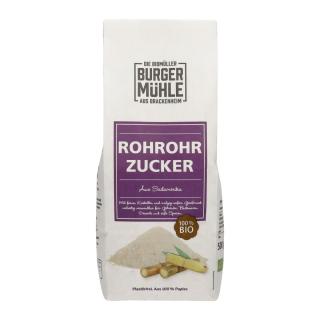 Rohrohrzucker 500g Burgermühle
