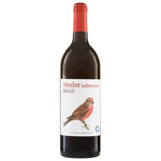 Wein Merlot Becco Veneto Halbtrocken 1,0 l Pfandflasche