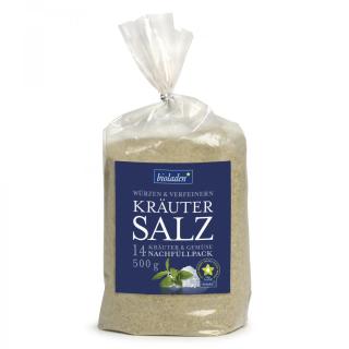 Kräutersalz im Beutel 500g von Bioladen