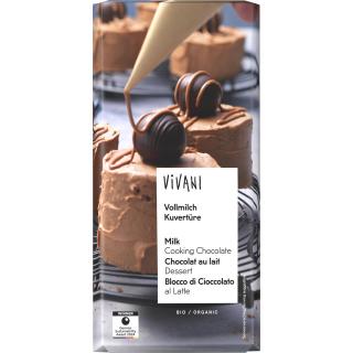 Kuvertüre Vollmilch 150g Vivani
