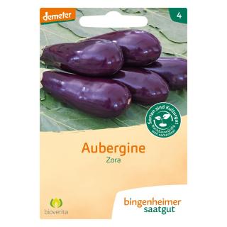 Saatgut Aubergine Zora