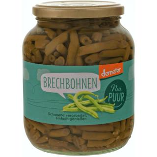 Brechbohnen im Glas