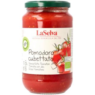 Tomaten gewürfelte Tomaten Pomodoro Cubettato