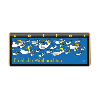 Schokolade "Fröhliche Weihnachten"