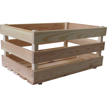 Allzweckkiste Kiefer massiv 60x40x30 cm