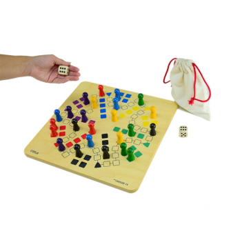 Wer ärgert sich - Mensch ärgere Dich nicht - 6 Personen GROß