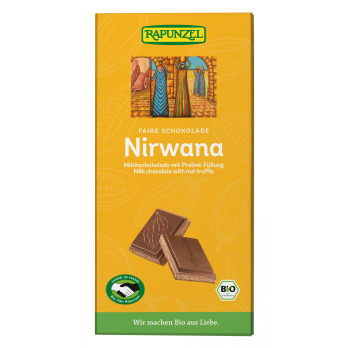 Schokolade Nirwana Milchschokolade Nougat