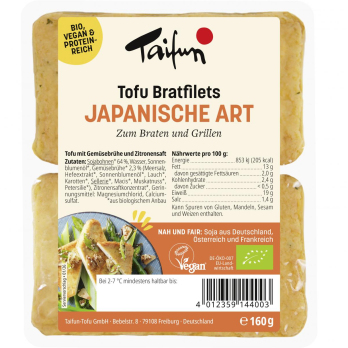Tofu, Bratfilet japanische Art