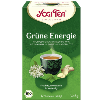 Tee Yogi Grüne Energie Tee im Beutel