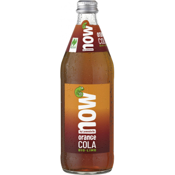 Now Limo Orange Cola 10x 0,5 l / Drehverschluss