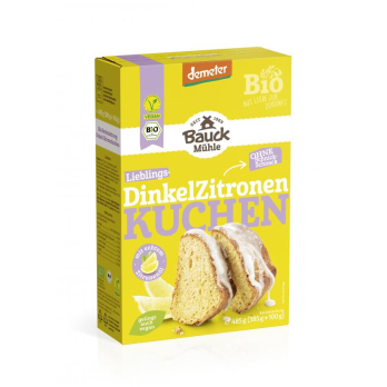 Dinkel Zitronenkuchen Backmischung DEMETER