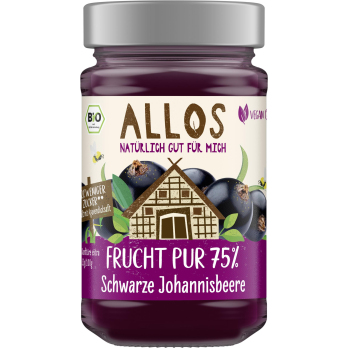 Marmelade Frucht Pur schw. Johannisbeere