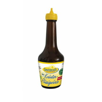 Flüssigwürze Kräuter in der Tischflasche