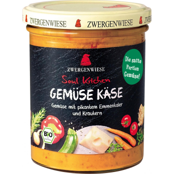 Sauce Soul kitchen "Gemüse Käse" im Glas