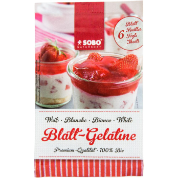 Gelatine Blattgelatine
