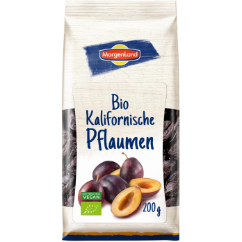 Pflaumen -Kalifornische ohne Stein