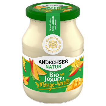 Jogurt Mango-Vanille 500gr im Glas