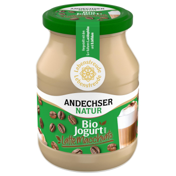 Jogurt Latte Macchiato im Glas