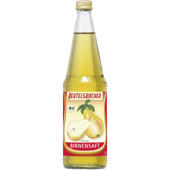 Birnensaft klar Flasche