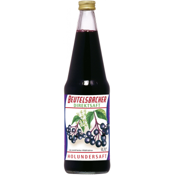 Holundersaft rot  Wildfrucht - Nicht Bio