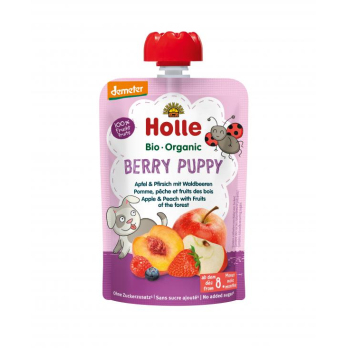 Baby Quetschie Berry Puppy (Apfel & Pfirsich)