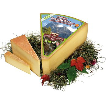 Käse Bergkäse aus Tirol , 3 Monate gereift