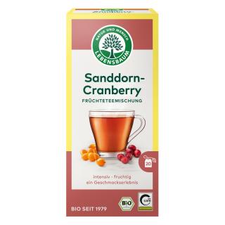 Tee Sanddorn-Cranberry im Beutel