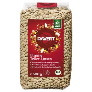 Linsen Tellerlinsen braun