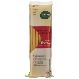 Nudeln Maccaroni hell Hartweizen, lang