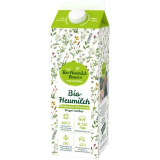 Milch Heumilch, 3.8%, länger