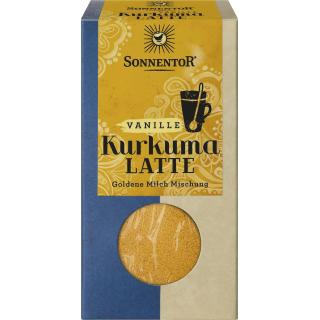 Latte Trink-Kurkuma Latte Vanille