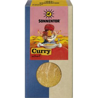 Curry scharf, gemahlen