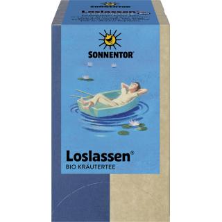 Tee Loslassen-Tee im Beutel