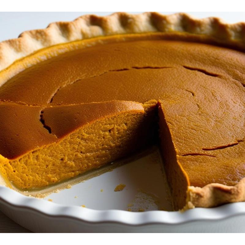 Amerikanischer Kürbiskuchen - Pumpkin Pie