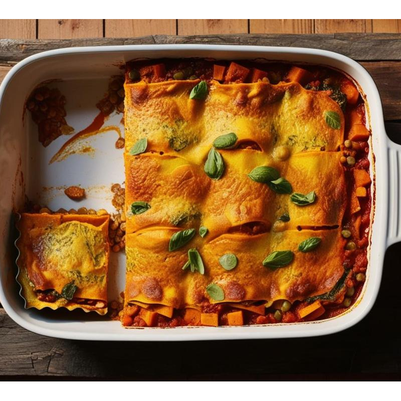 Kürbis Lasagne