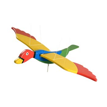 Flugente aus Holz - zum Aufhängen