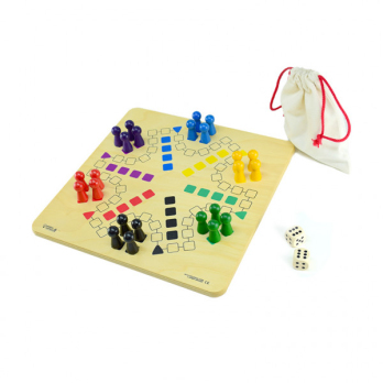 Wer ärgert sich - Mensch ärgere Dich nicht - 6 Personen - Magnetisch