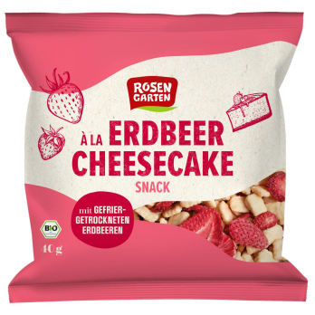 Erdbeer-Cheesecake Snack