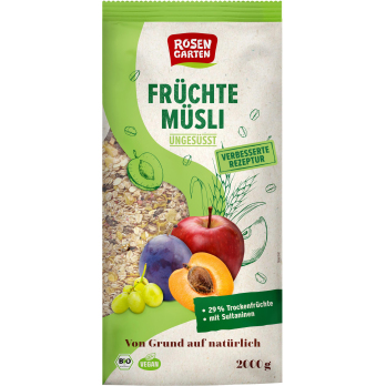 Müsli Früchtemüsli 2 kg