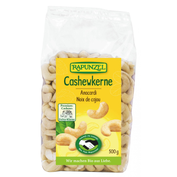 Cashewkerne ganz fairtrade 500g