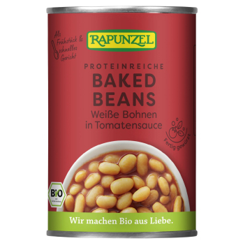 Baked Beans in der Dose, Weiße Bohnen in Toma