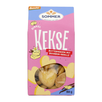 Kekse Dinkel Butter Herzen DEMETER