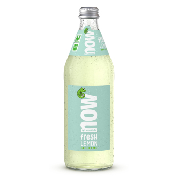 Now Limo Fresh Lemon 10x 0,5 l / Drehverschluss