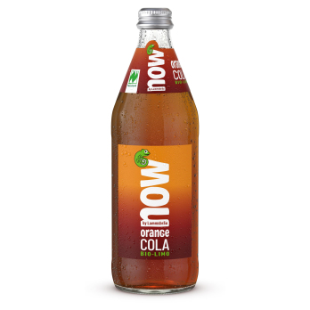 Now Limo Orange Cola 10x 0,5 l / Drehverschluss