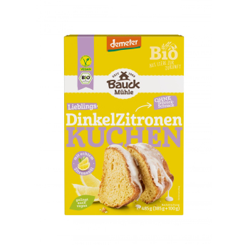Dinkel Zitronenkuchen Backmischung DEMETER